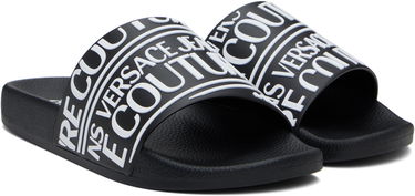 Tenisky a topánky Versace Versace Jeans Couture Logo Slides Čierna | E78YA3SQ1_E71352, 3