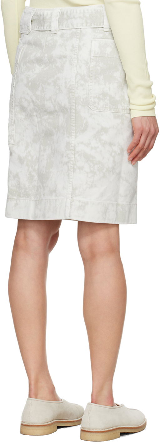 Lemaire Apron Denim Miniskirt
