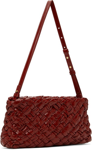 Taška cez rameno Bottega Veneta Kalimero Cha-Cha Shoulder Bag Červená | 785780 V40T1, 2