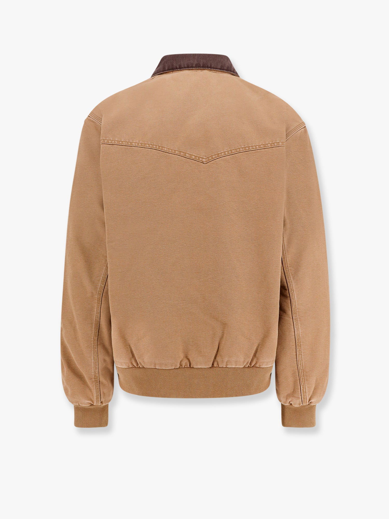 Bomber bunda Carhartt WIP Men's Brown Corduroy Collar Zip Up Jacket Hnedá | I03431700S4O, 1