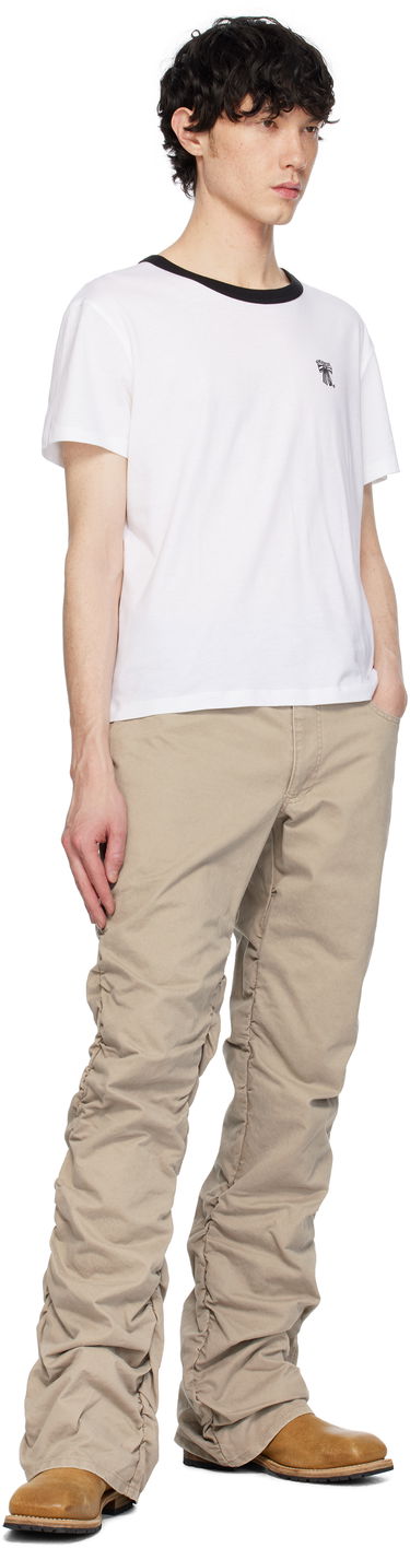 Džínsy MISBHV MISBHV Cotton Twill Stacked Trousers Béžová | 250M306, 3