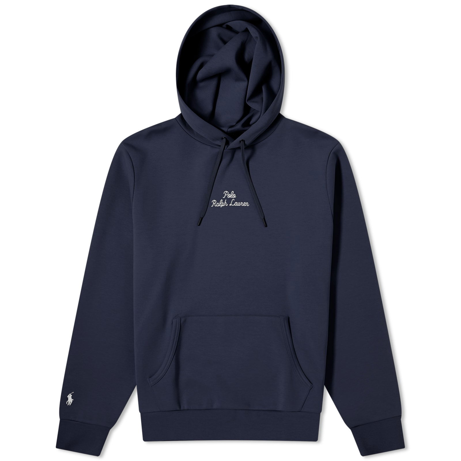 Chain Stitch Logo Hoodie