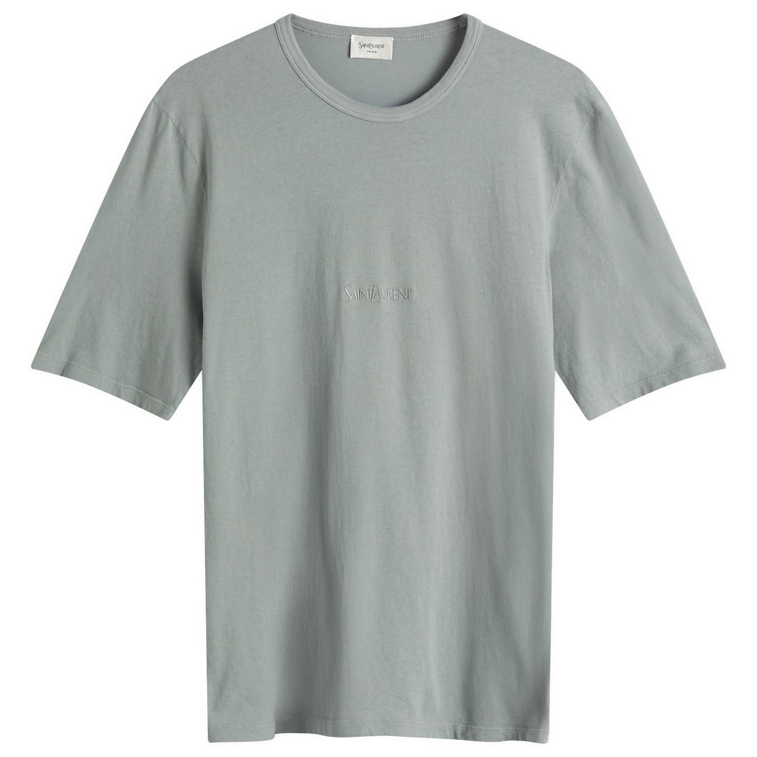 Tričko Saint Laurent Saint Laurent Tonal Logo T-Shirt, Size M Zelené | 818535-YBHD2-1467, 0