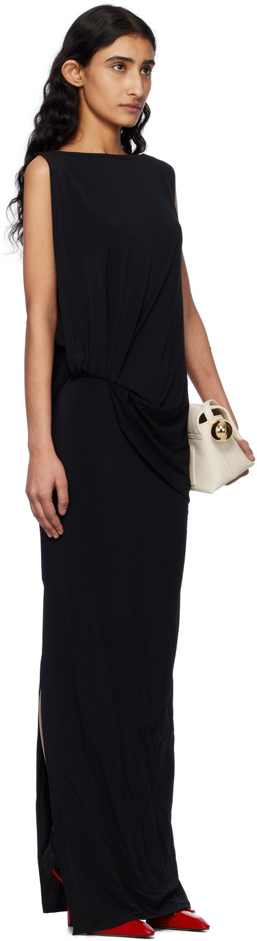 Šaty Jacquemus Jacquemus 'The Peplo' Maxi Dress Čierna | 25E251DR230-2381, 1