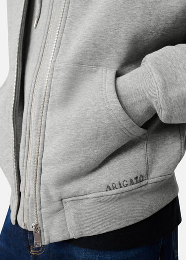 Mikina AXEL ARIGATO Trey Full-Zip Hoodie Šedá | A3432001, 9