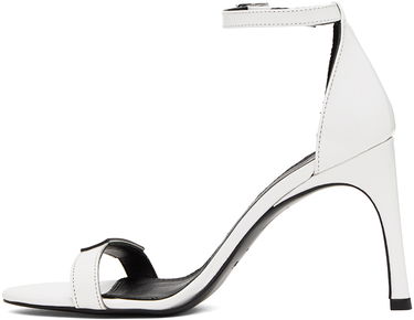 Tenisky a topánky Coperni Skinny Strap Logo Heeled Sandals Biela | COPSH44425, 2