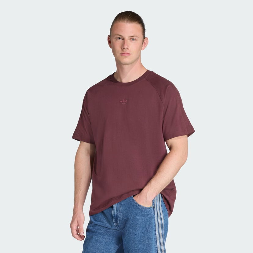 Tričko adidas Performance Premium Essentials T-Shirt Vínová | JW1031