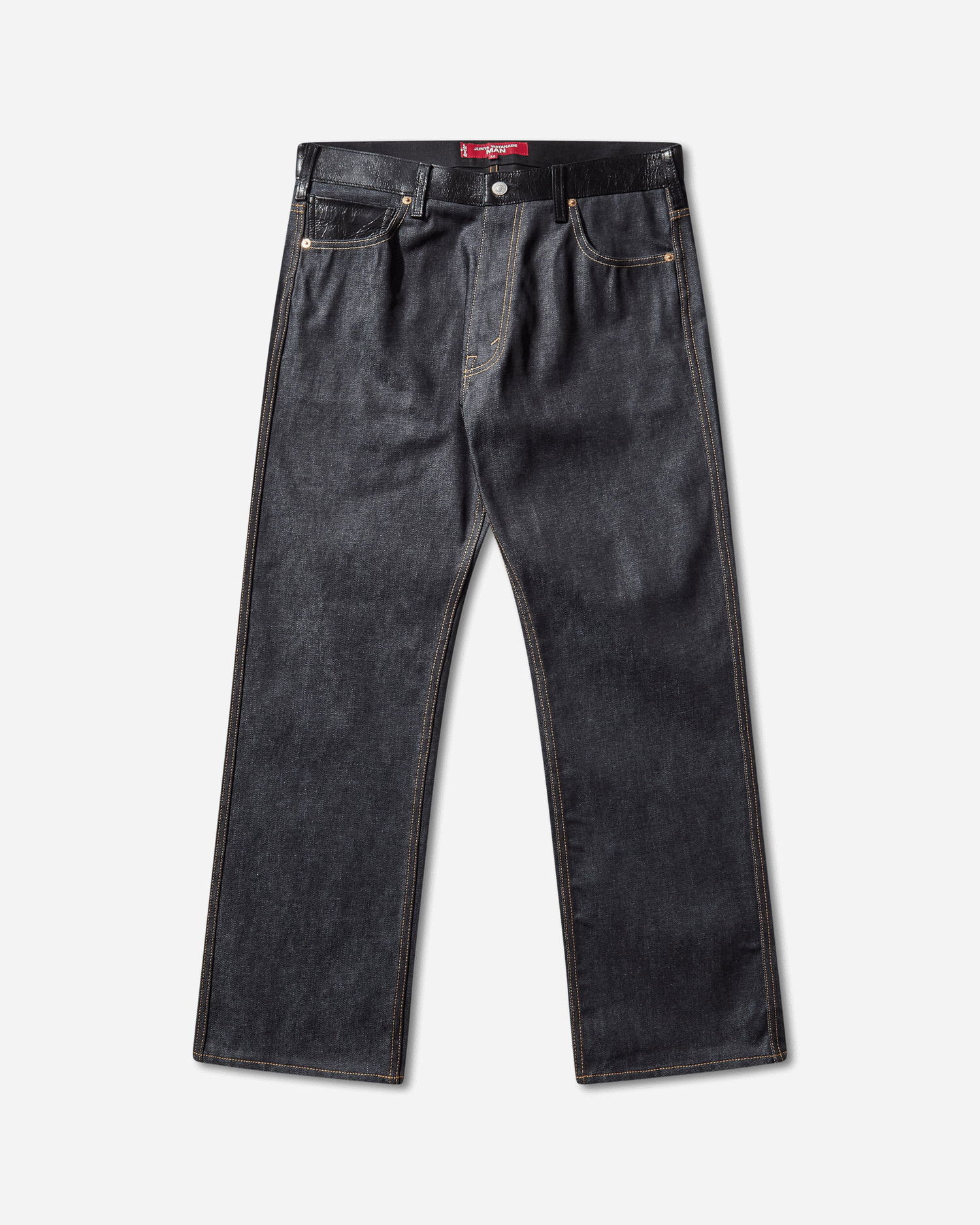 Džínsy Junya Watanabe Contrast Trim Trousers Modrá | WP-P201-W25 1, 1