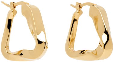 Náušnice Bottega Veneta Essentials Hoop Earrings Béžová | 775179 VAHU0, 1