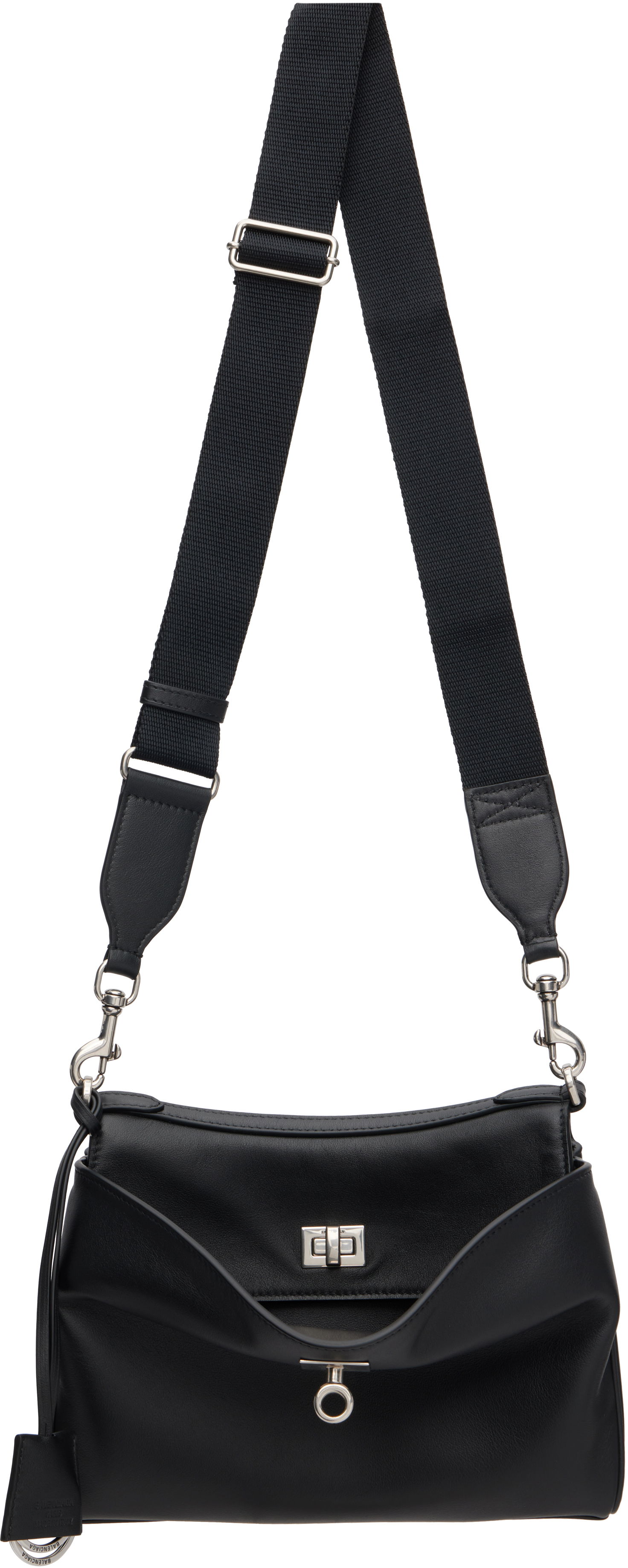 Taška cez rameno Balenciaga Balenciaga Rodeo Messenger Bag Čierna | 8275832ABOX1000, 0