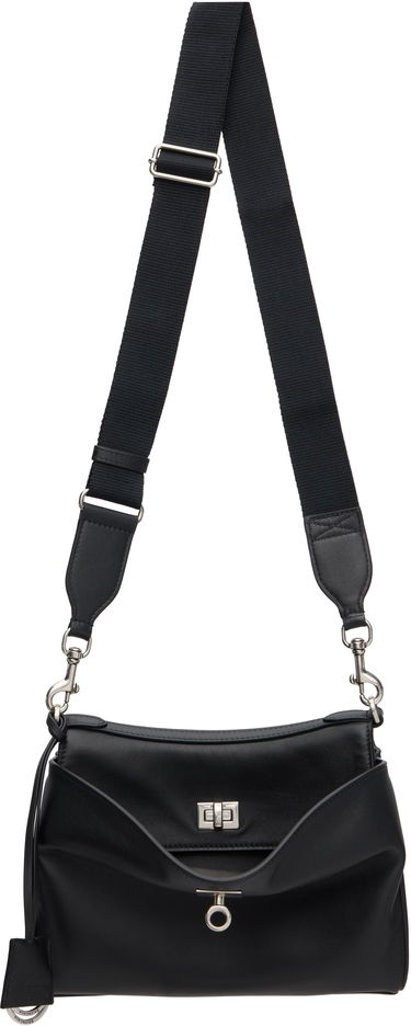 Taška cez rameno Balenciaga Balenciaga Rodeo Messenger Bag Čierna | 8275832ABOX1000, 0