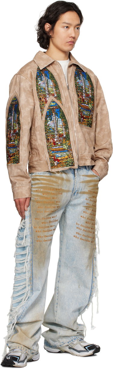 Bunda Who Decides War Who Decides War Eden Trucker Jacket Béžová | 1131260022SS25, 3