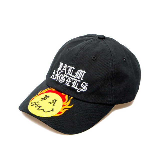 Šiltovka Palm Angels Burning Head Cap Čierna | PMLB003R21FAB0041018, 0