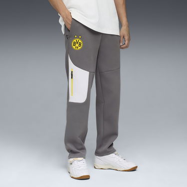Tepláky Puma Borussia Dortmund PUMATECH Men's Track Pants Šedá | 781700_21, 1