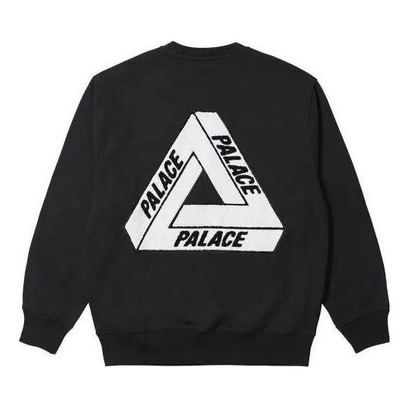 Mikina Palace Fleece Sweatshirt With Logo Embroidery Čierna | P24CS054, 0