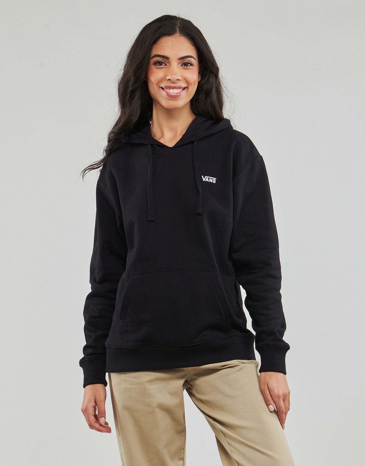 Mikina Vans Flying V BFF Pullover Hoodie Čierna | VN00046YBLK, 1