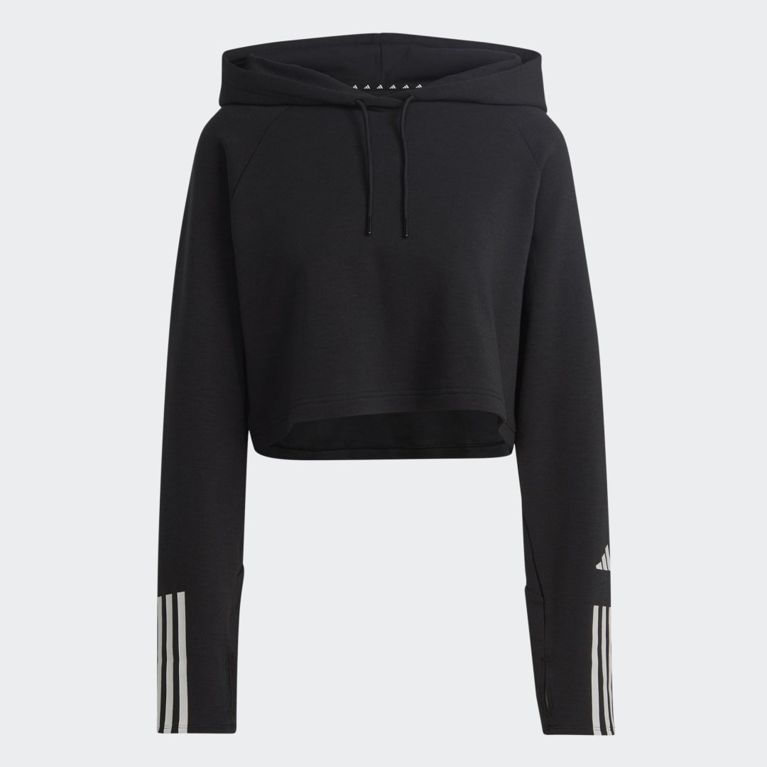 Train Essentials Train Cotton 3-Stripes Hoodie