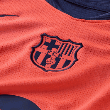 Dres Nike FC Barcelona Stadium Third Jersey 2025/26 Dri-FIT Oranžová | hm4122-855, 2