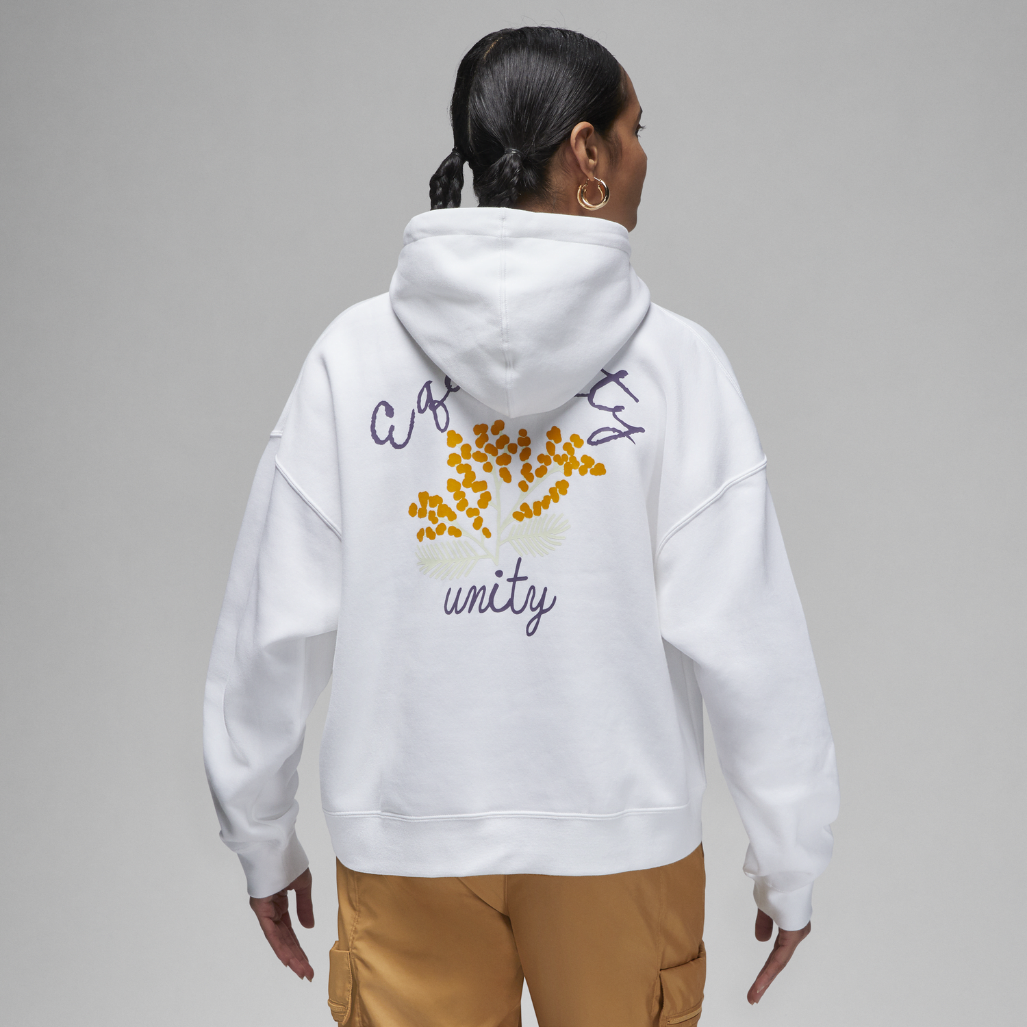 Mikina Jordan Pullover Hoodie Biela | FJ5646-100, 1