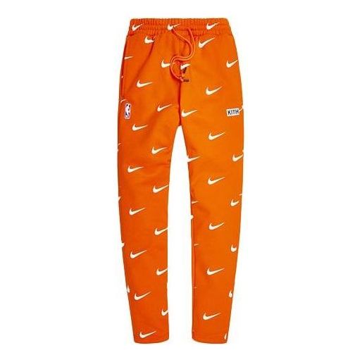 Tepláky KITH KITH Knicks Fleece Pants Oranžová | CZ1792-820