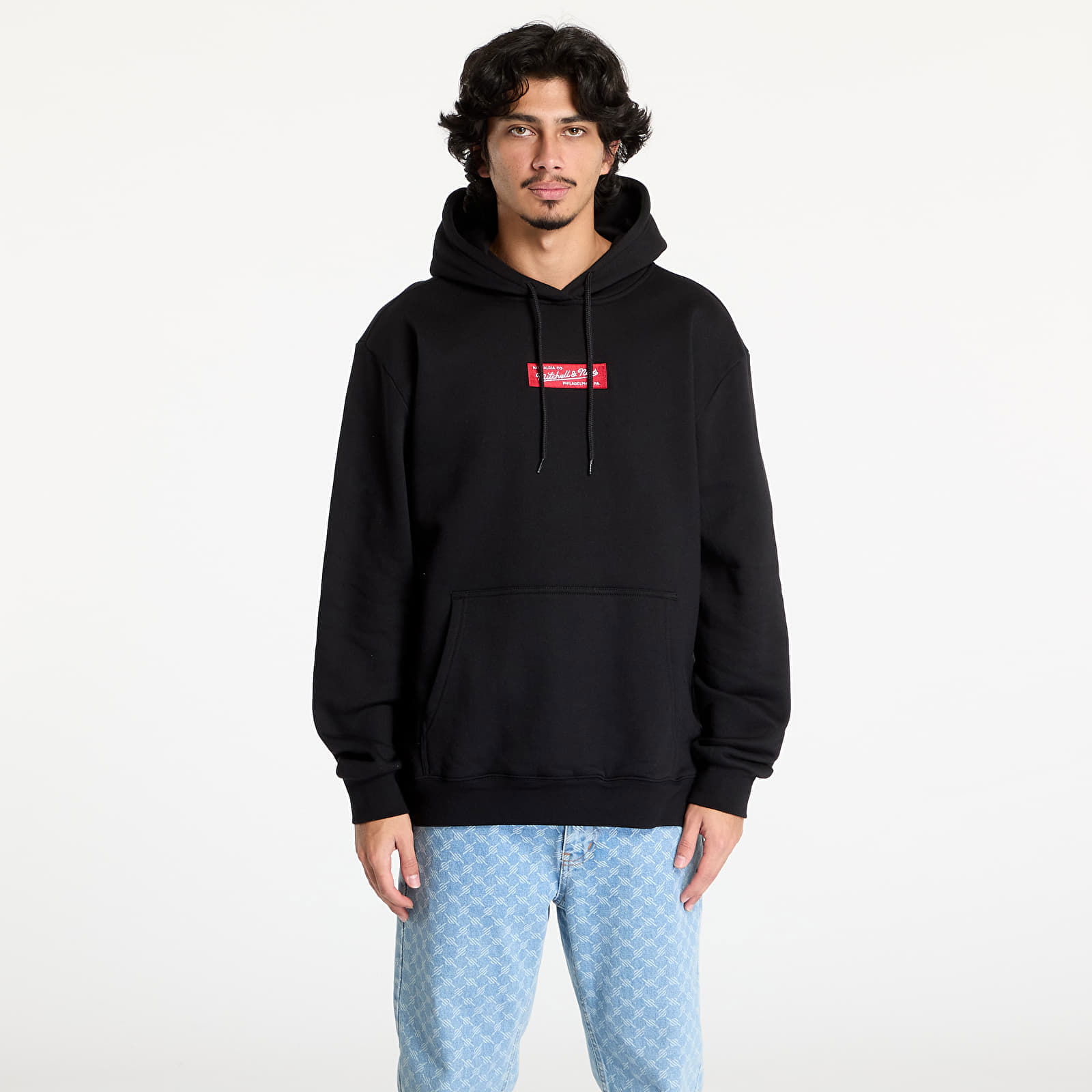 Box Logo Black Hoodie