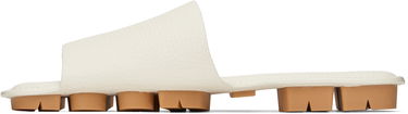 Tenisky a topánky Bottega Veneta Bottega Veneta Shore Leather Sandals Biela | 796653 V3XP0 2916, 2