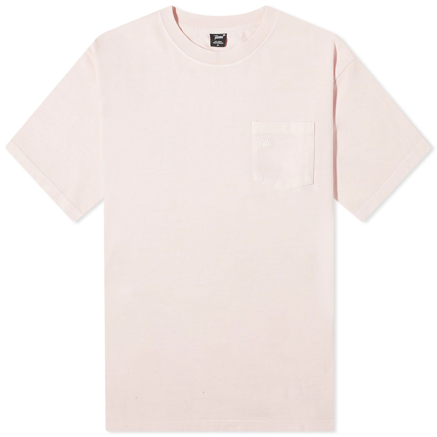 Tričko Patta Washed Pocket T-Shirt Béžová | POC-BS24-290-0140-085, 0