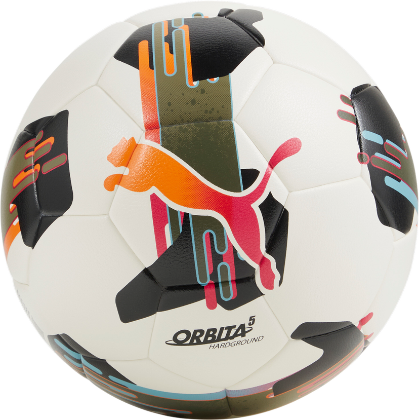 Športový doplnok Puma Puma Orbita 5 Hardground Training Soccer Ball Biela | 084329-01