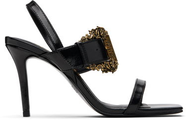 Tenisky a topánky Versace Versace Jeans Couture Baroque Buckle Emily Sandals Čierna | E79VA3S71_EZSC35, 0