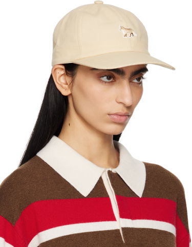 Šiltovka MAISON KITSUNÉ Maison Kitsuné Baby Fox Baseball Cap Ružová | OW06108WB0026, 3