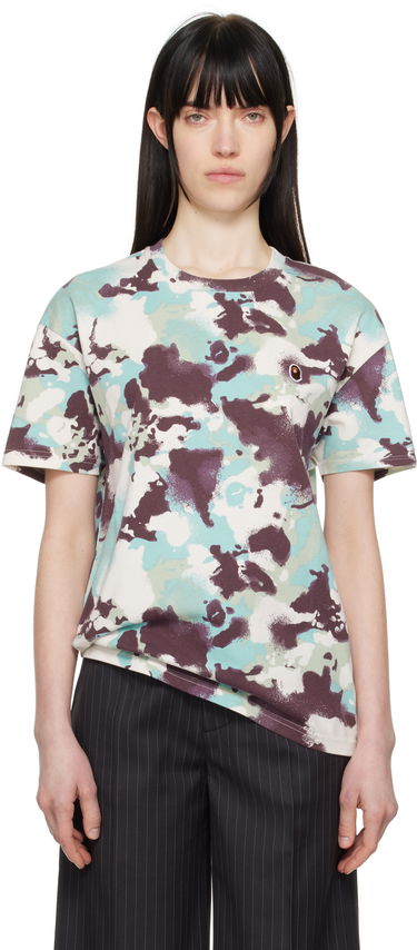 Tričko BAPE A Bathing Ape Map Camo Oversized T-Shirt Rôznofarebný | 001CSL302001L, 0