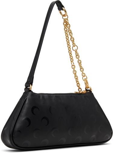 Taška cez rameno Marine Serre Marine Serre Moon Canvas Core Bag Čierna | WSB001ARWOV0040, 2