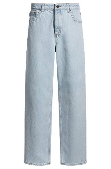 Džínsy BOSS Relaxed-Fit Jeans Modrá | 50535097