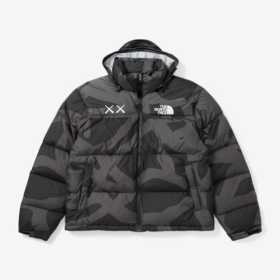 Prešívaná bunda The North Face Kaws x Retro 1996 Nuptse Jacket Xx Šedá | NF0A7WLU7IL1, 0