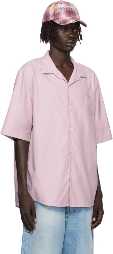 Košeľa Acne Studios Acne Studios Button-Up Camp Collar Shirt Ružová | BB0634-, 1