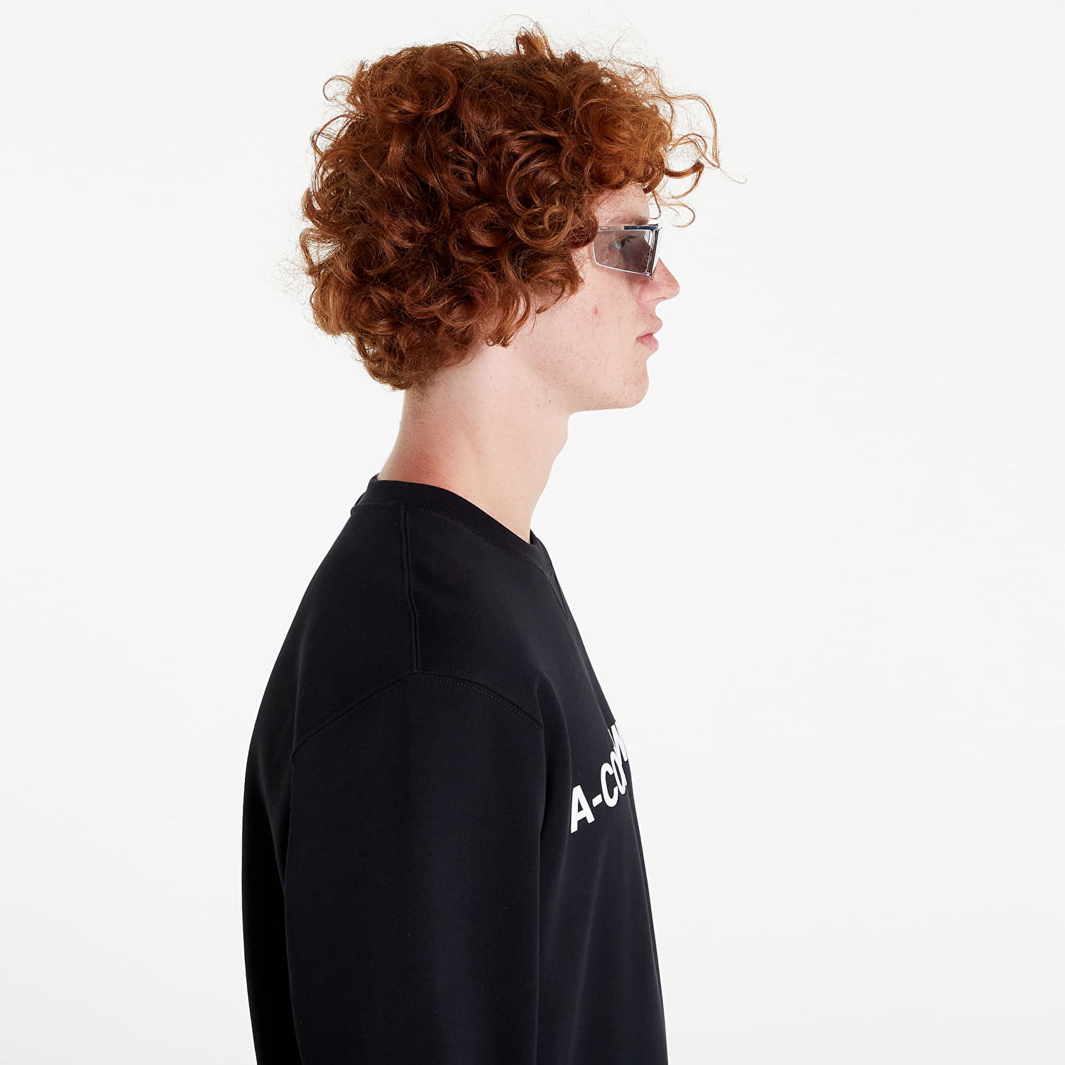 Mikina A-COLD-WALL* Essential Logo Crewneck Čierna | ACWMW082 Black, 1