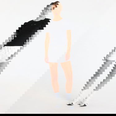 Tričko GAP Ribbed Short Sleeve T-Shirt Čierna | 637782-00, 3