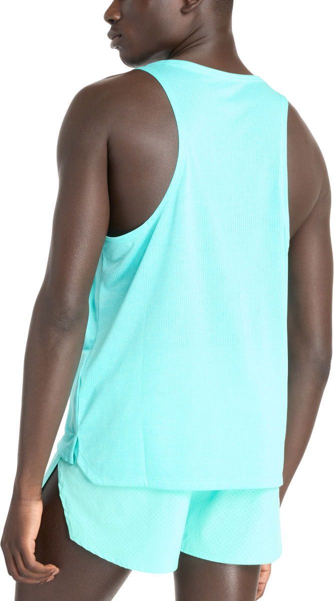 Tielko New Balance Athletics Singlet Tyrkysová | mt41250-cyj, 1