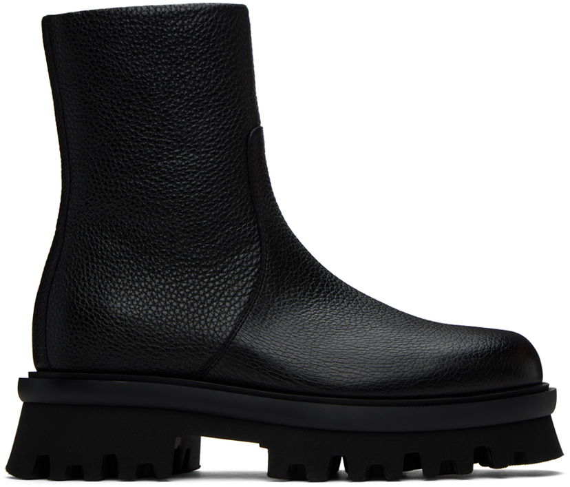Oblečenie FERRAGAMO Salvatore Ferragamo Metropolitan Combat Boots Čierna | 01G194 - 763853