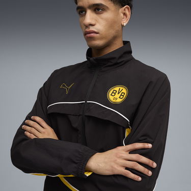 Vetrovka Puma Borussia Dortmund FtblStatement Cellerator Jacket Čierna | 781689_10, 1