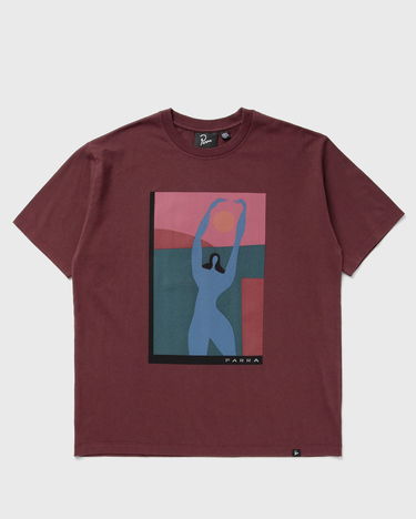 Tričko By Parra Protect the Sun Graphic T-Shirt Vínová | 54401, 0