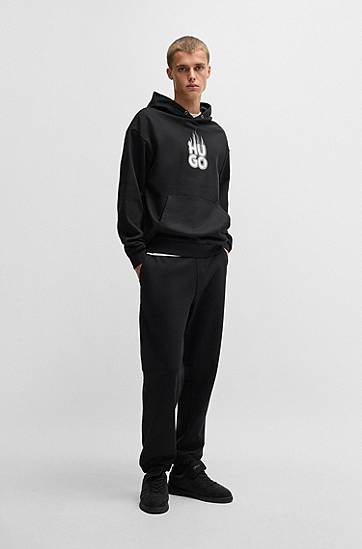 Tepláky BOSS HUGO Tracksuit Bottoms with Smoke Logo Čierna | 50530435, 1