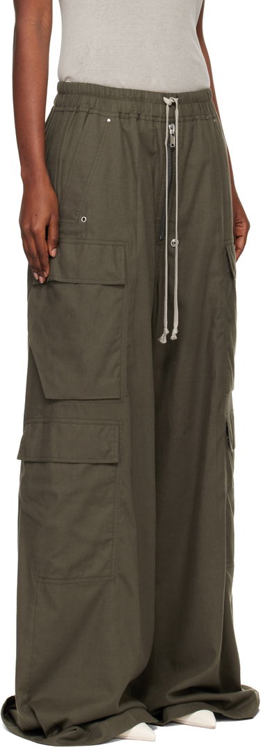 Cargo nohavice Rick Owens Concordians Cargobelas Cargo Trousers Zelené | RP02E4327 FLW, 1