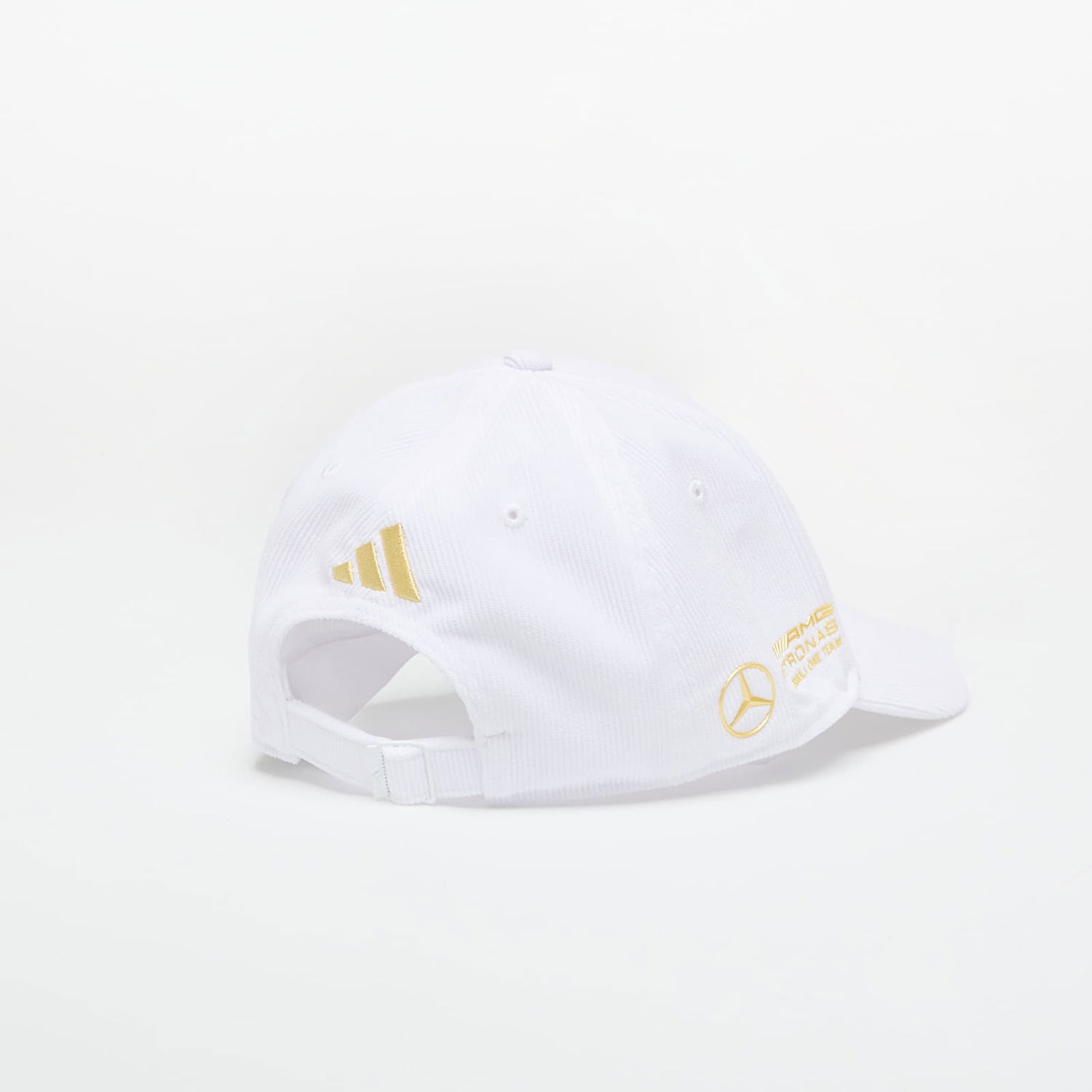 Šiltovka adidas Performance Mercedes-AMG Petronas Formula One Team Corduroy Cap Biela | JY5608, 1