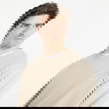 Mikina Queens Queens Essential Crewneck Sweatshirt Béžová | QNS_121, 2