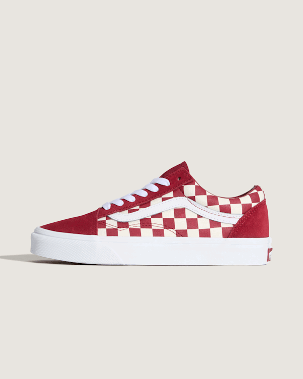 Tenisky a topánky Vans Vans Old Skool Checkerboard Size: 46 Červená | VN000DB3Y52, 0