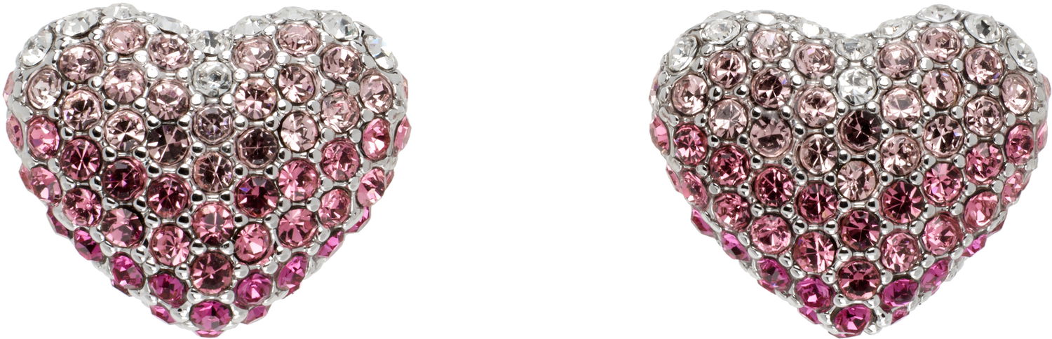 Náušnice Marc Jacobs Marc Jacobs Heart Balloon Pavé Earrings Ružová | 2P5JER001J04, 0