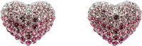 Marc Jacobs Heart Balloon Pavé Earrings