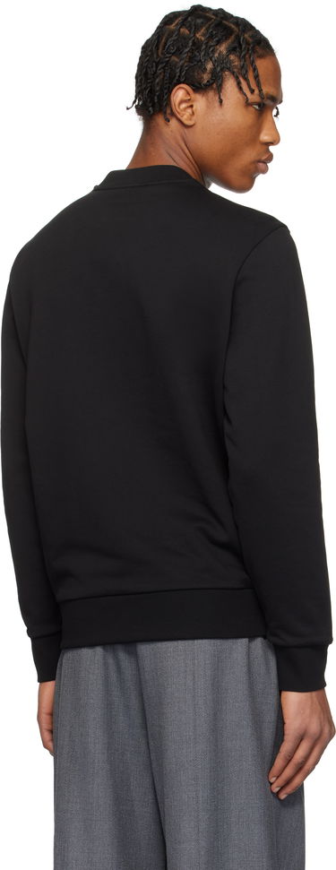 Sveter Moncler Moncler Logo Patch Cotton Sweatshirt Čierna | K10918G00073809KR, 2