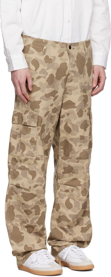 Cargo nohavice Carhartt WIP Regular Fit Cargo Pants Hnedá | I015875, 4